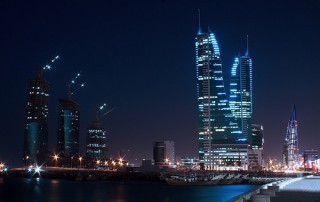 Bahrain Skyscrapers by Allan Donque flickr
