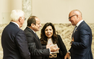 Al Sisi Hoffmann Steinmeier Reise Sept24© Bundesregierungjesco Denzel